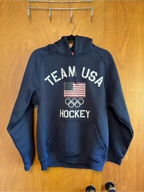 Team USA Hockey Navy Hoodie